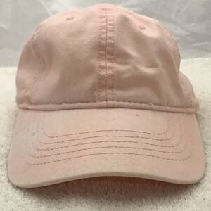 Women's Adjustable Plain Rose Blush Pink Baseball Cap